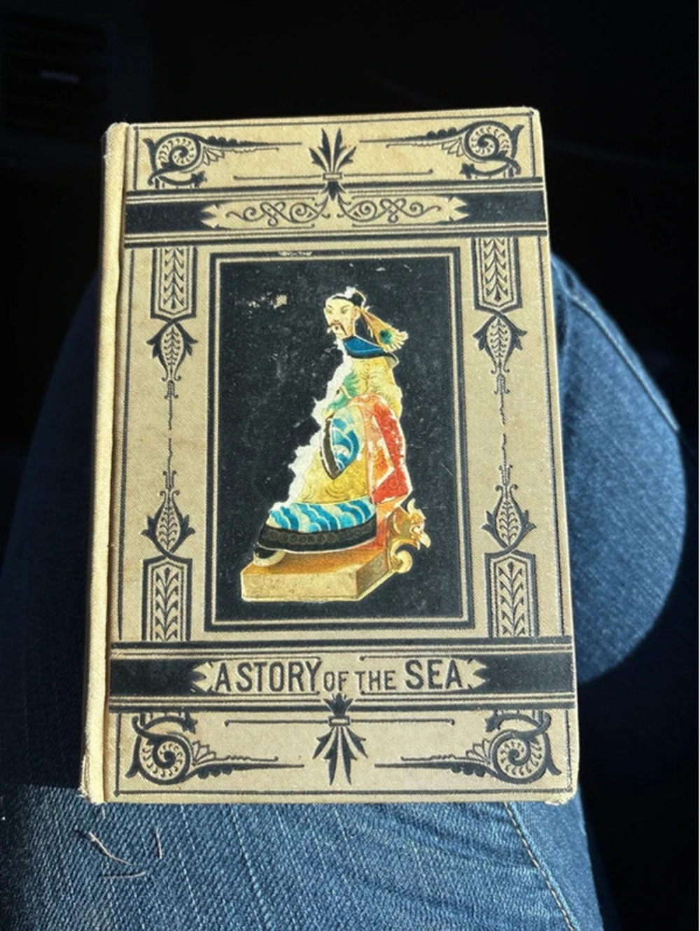 Antique First Ed 1878 A Story of the Sea Dodd Mead & Company Hardcover Book